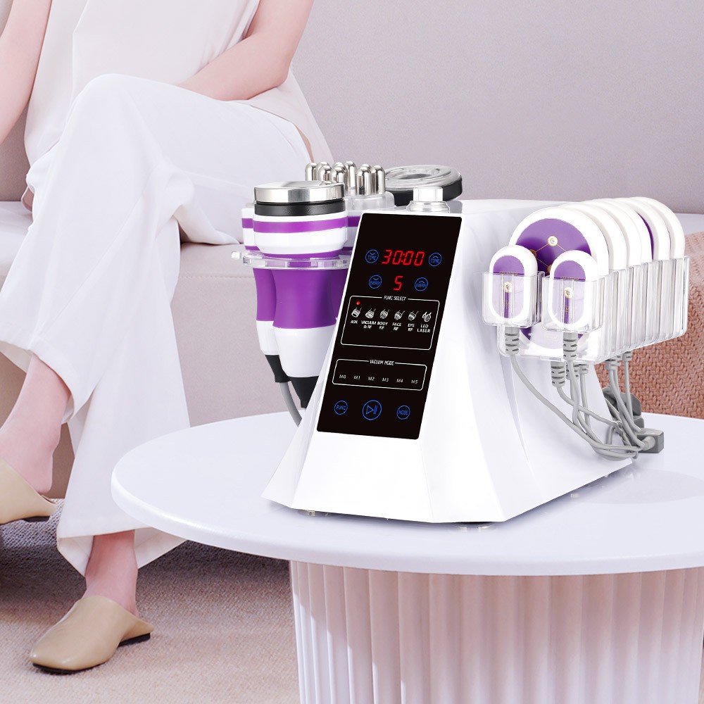 6 in 1 40-K Beauty Machine for Body Massage Facial Skin Care Skin Lifting Lost