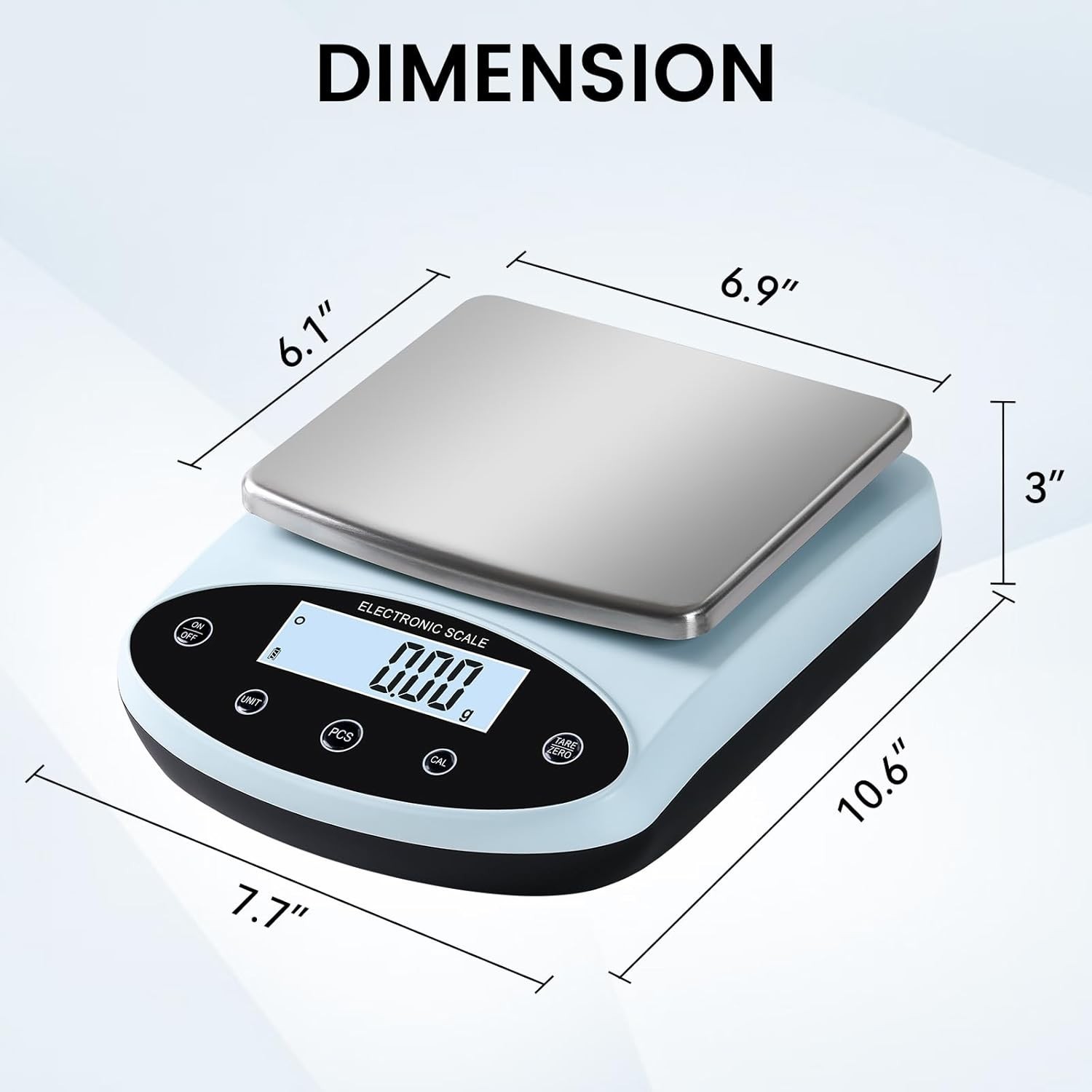 Analytical Balance 5000g x 0.01g Digital Gram Scale 0.01g Accuracy Precision Lab