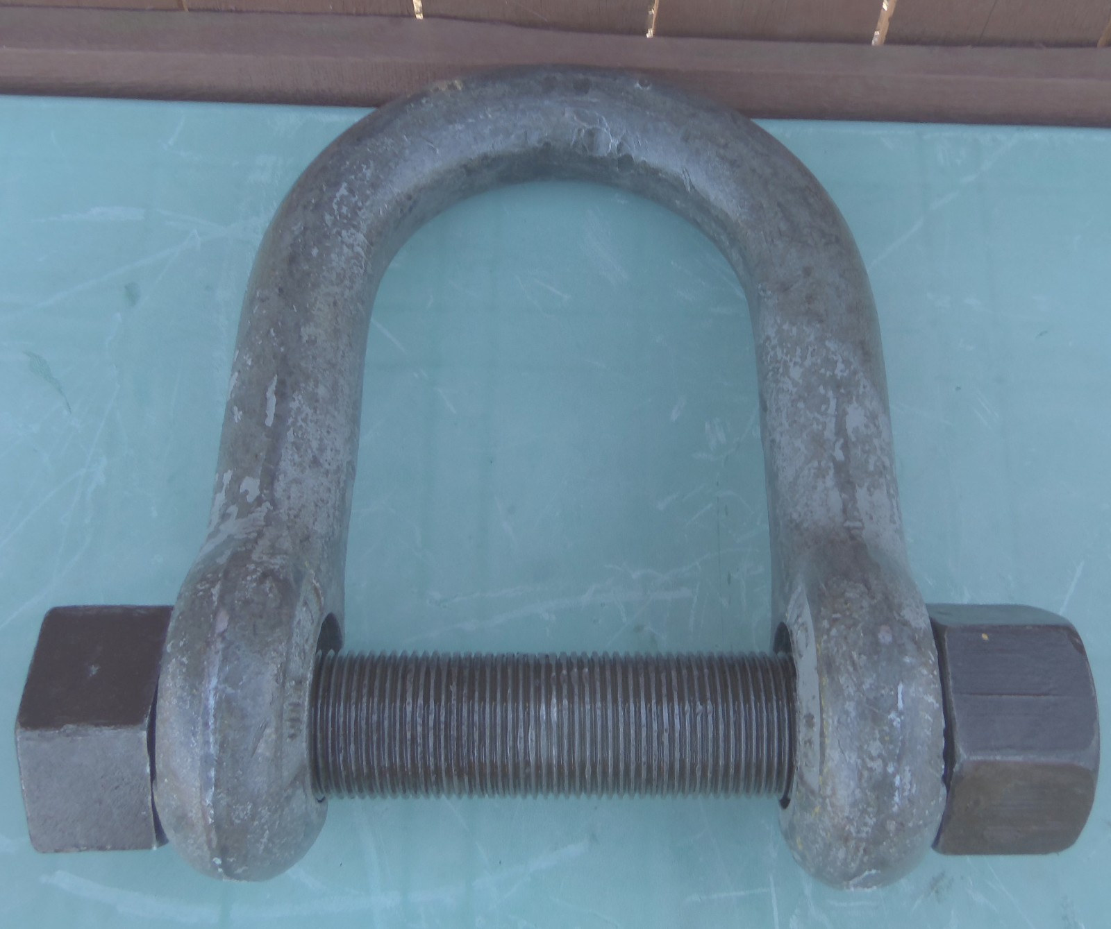 Crosby WLL 25 Ton Bolt Type Anchor Shackle – With Huge Nut & Bolt