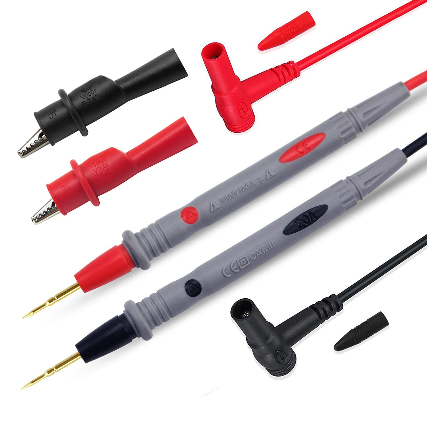 1000V 20A Ultra-Sharp Multimeter Meter Tester Needle Point 35″ / 90 Cm