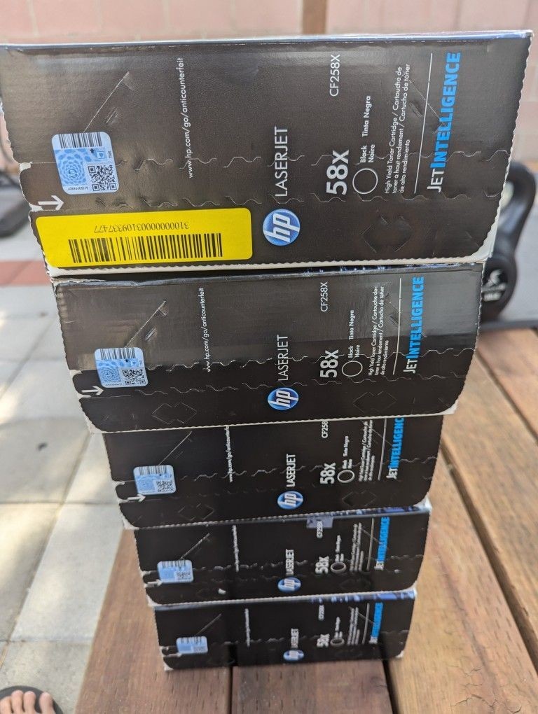 Genuine HP 58X (CF258X) High Yield Black Toner Cartridge No Extra Charges ✅