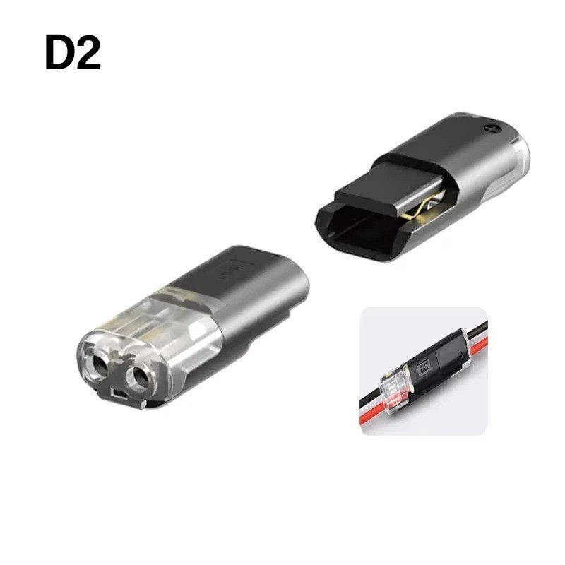 Quick Wire Connector No Strip Dual Line Cable Terminal Connector