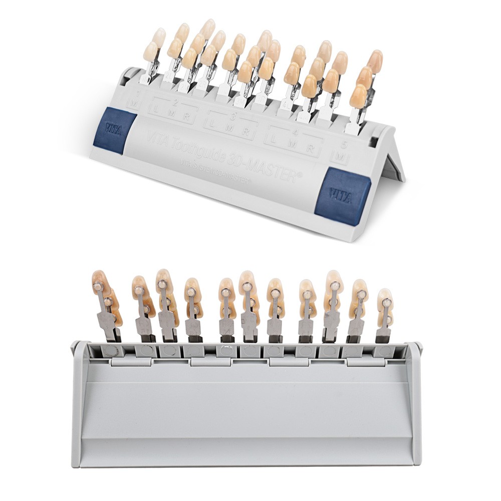 VITA Dental Lab Resin Toothguide 3D Master with Bleached Shade Guide 29 Colors
