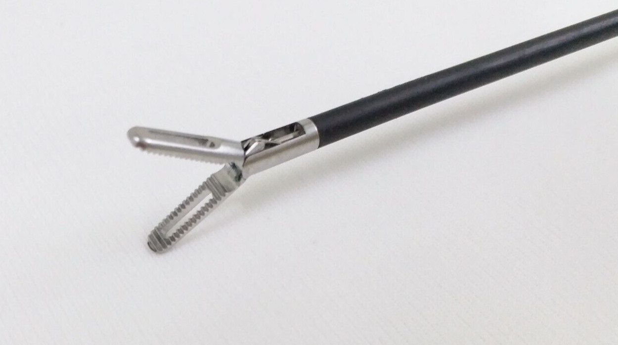 Bowel Grasping Forceps Medium Jaw Insert 5mmx330mm Laparoscopic Instruments