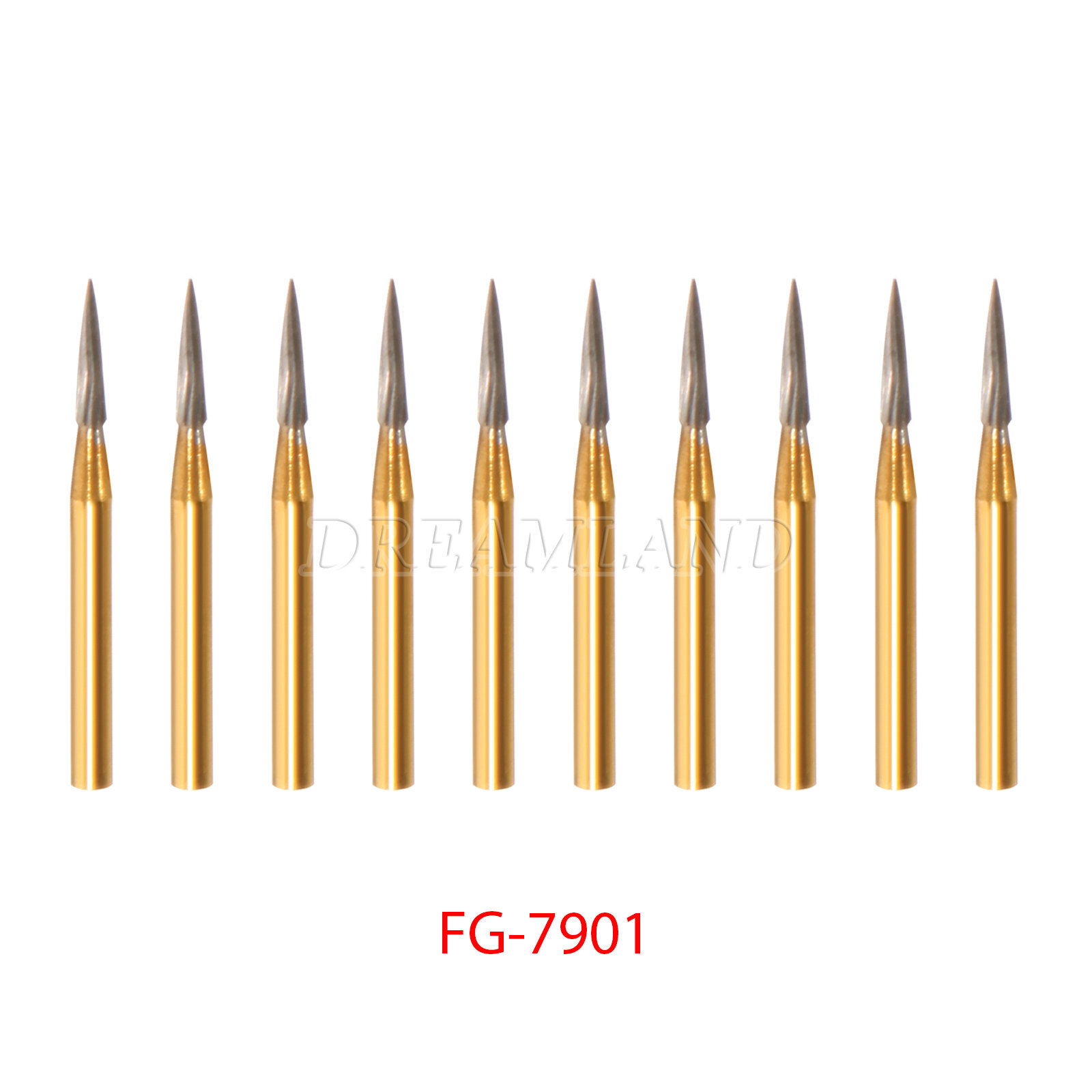 Dental Midwest FG #7901 Trimming / Finishing Flame Burs