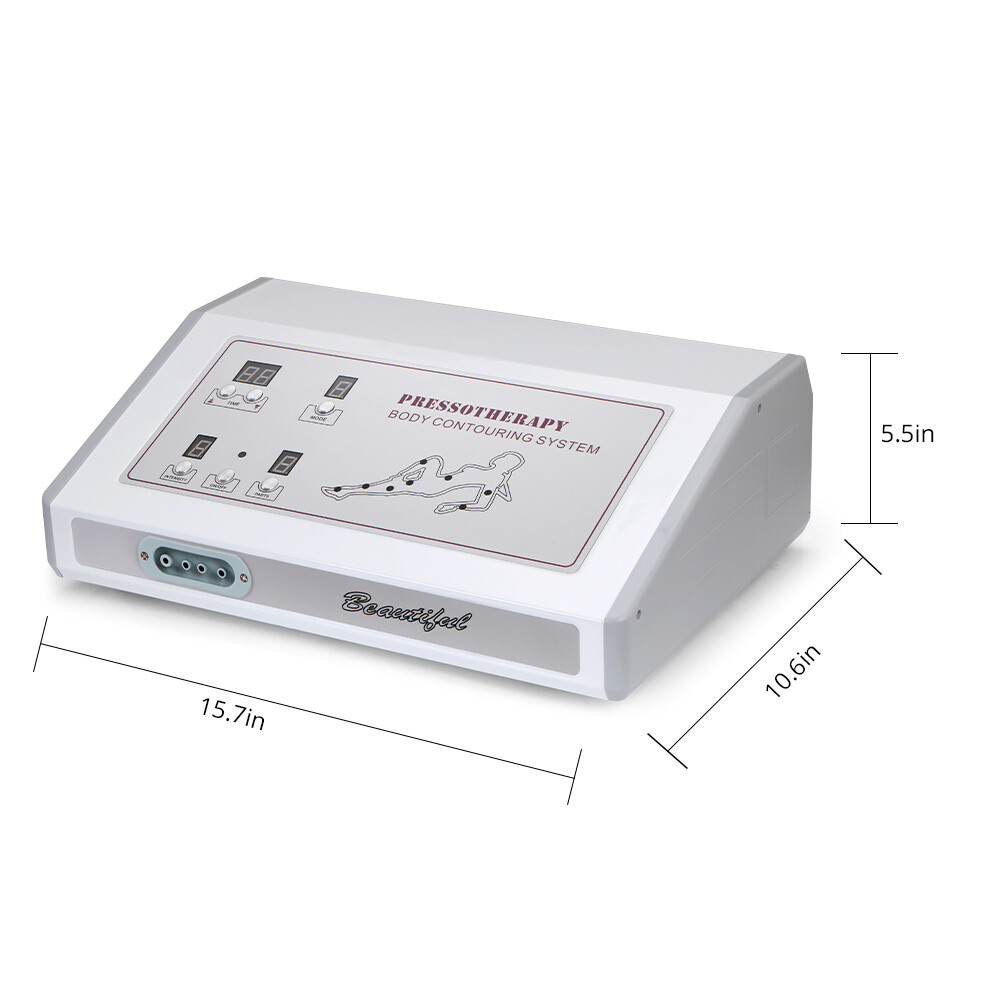 Air Pressure Pressotherapy Lymphatic Drainage Slimming Suit Body Massager Device