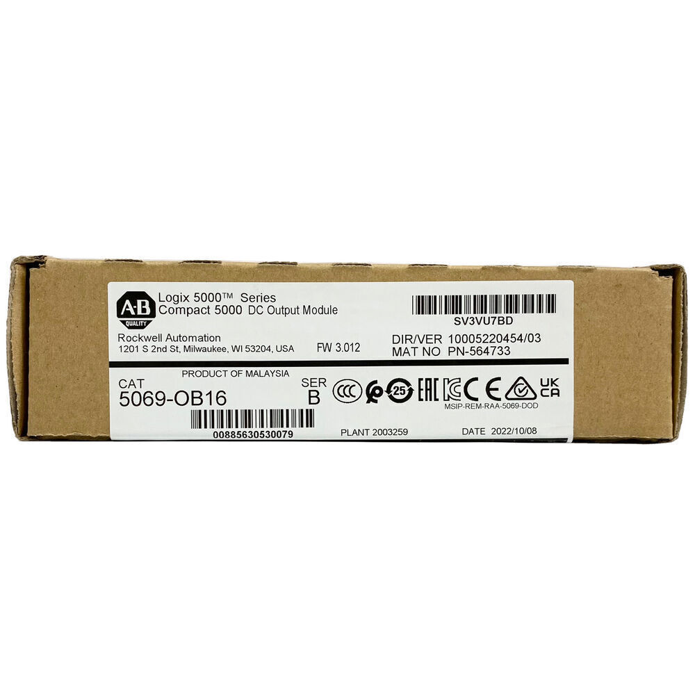Brand NEW Allen Bradley 5069-OB16 CompactLogix DC Output Module