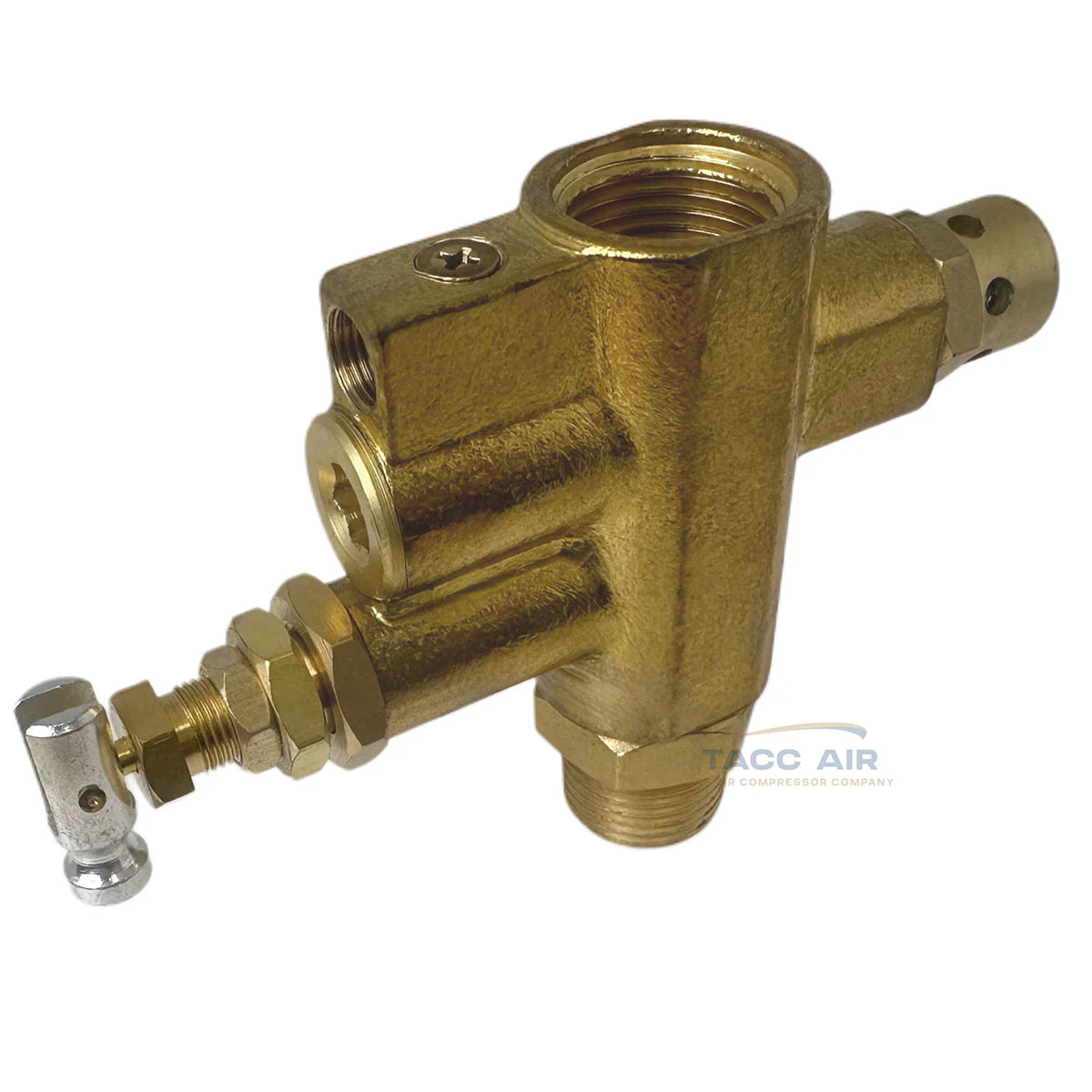 Import Style 1/2″ Air Compressor Pilot Unloader Check Valve Combo 95-125 PSI
