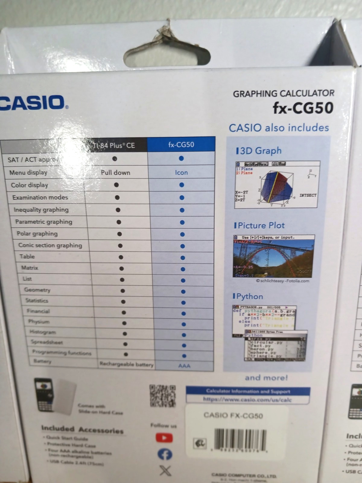 Casio Fx-CG50 Graphing Calculator Lot of 3 New Please Read Description