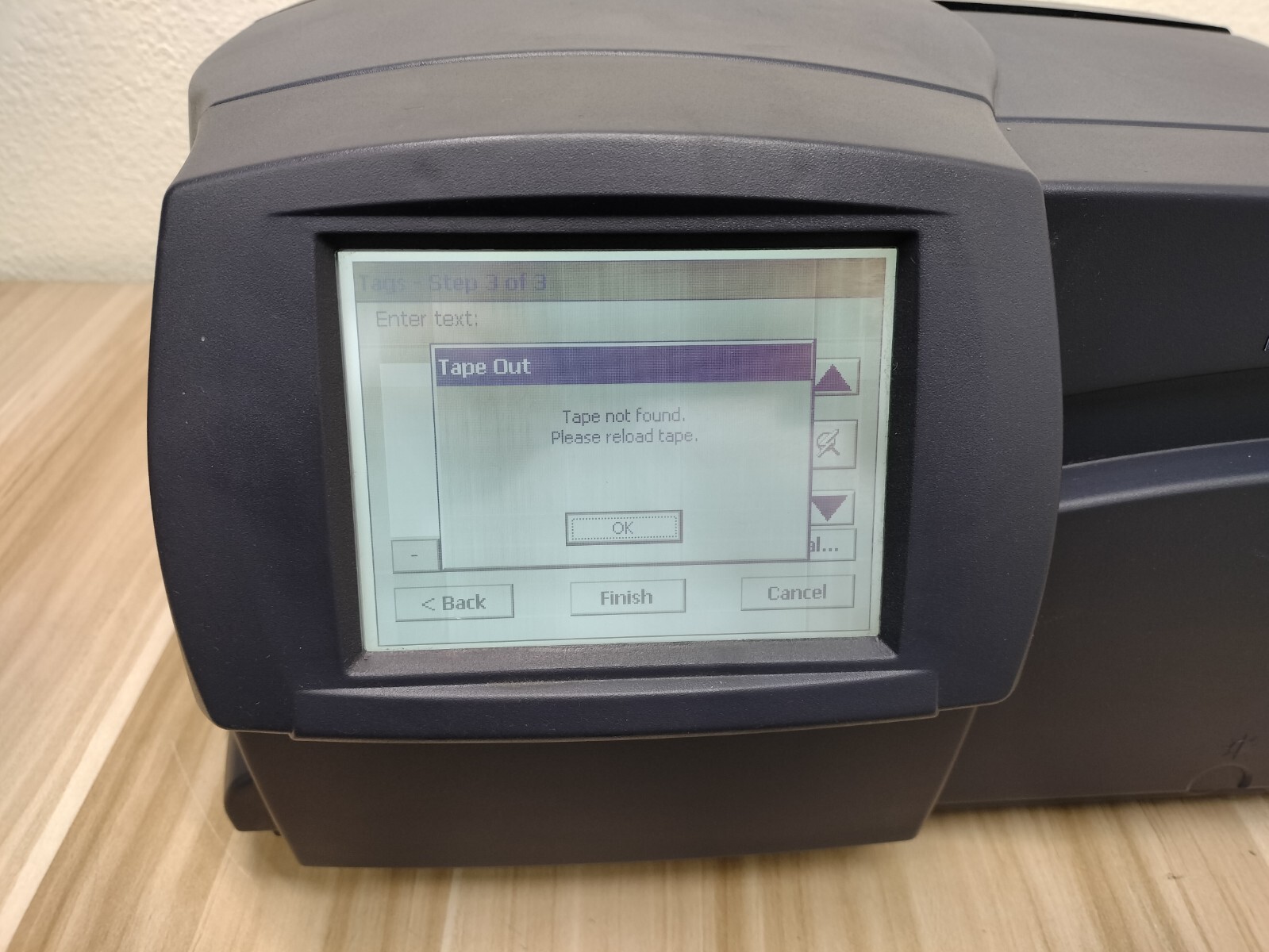 BRADY GlobalMark Label & Sign Maker 1 (MODEL: MGL) *TAPE NOT FOUND*