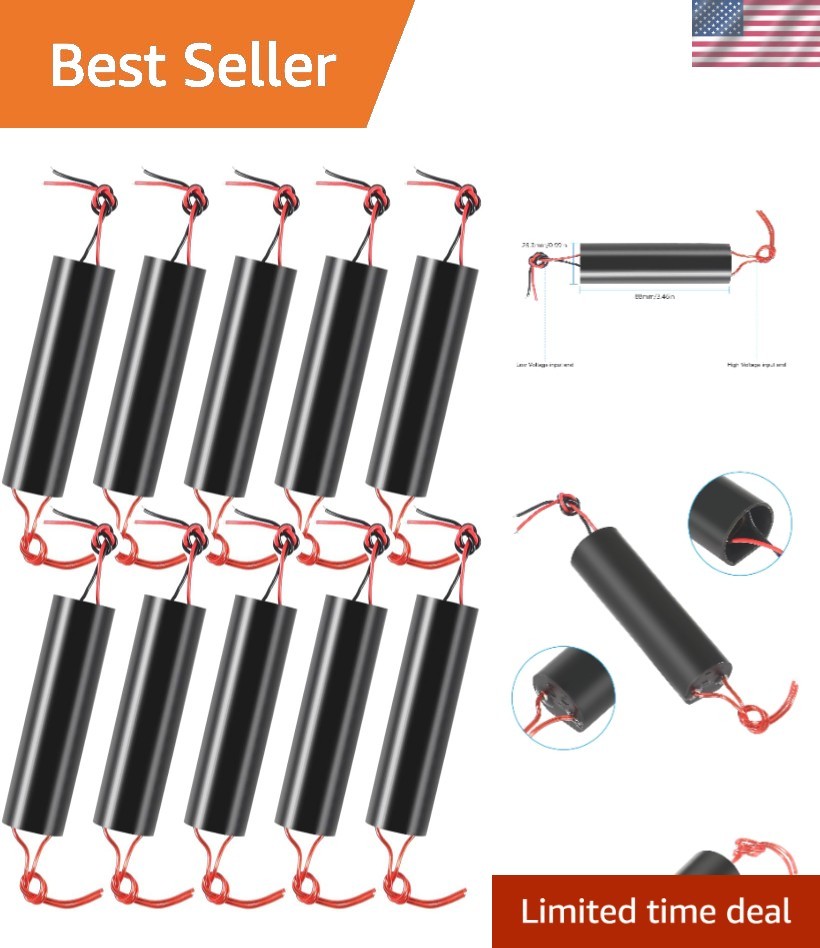 Battery-Powered 10pcs 1000KV High Voltage Generator DC 6-12V Boost Module