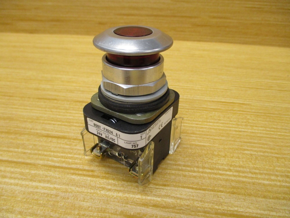 Allen Bradley 800T-FXQ24 A1 Button 800TFXQ24A1 Red