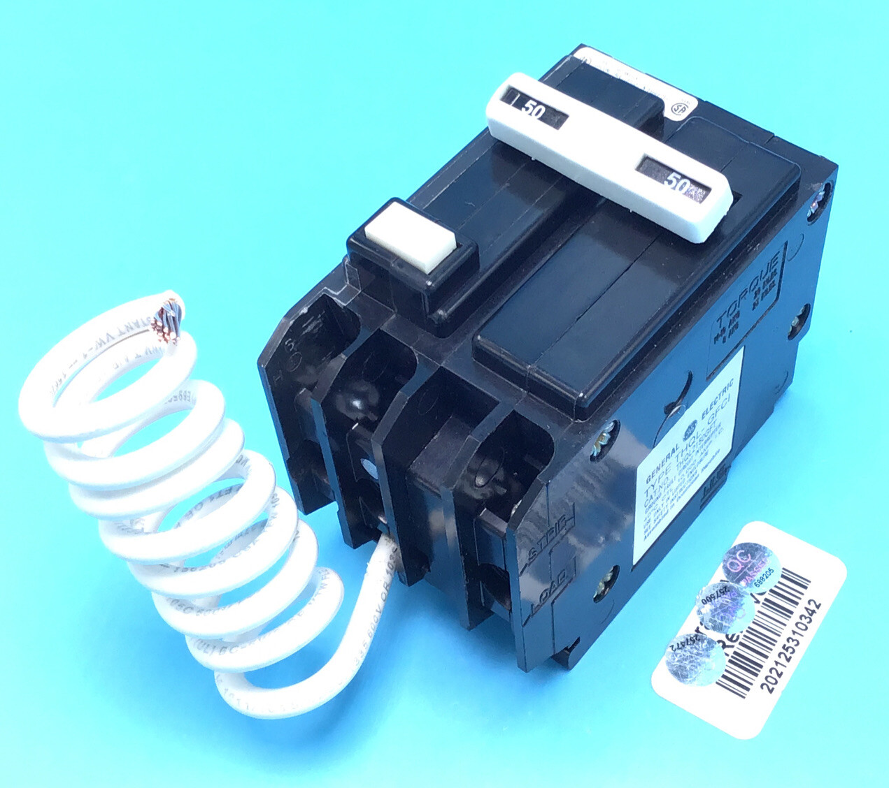 Circuit Breaker GE THQL2150GF THQL2150GFT 50 Amp 2 Pole GFCI
