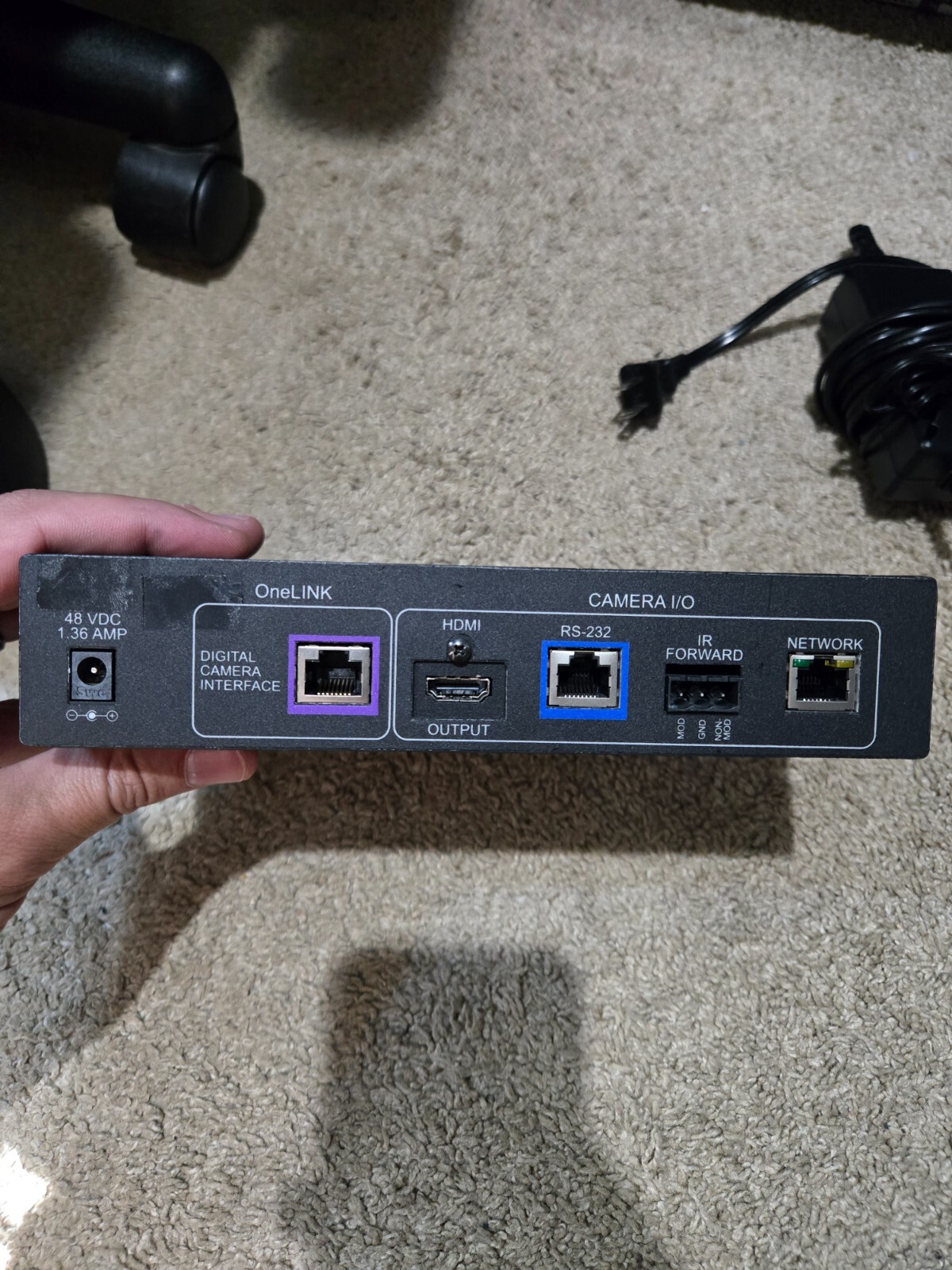 Vaddio ROBOSHOT 30 HDBT Camera PTZ Model 998-9963-000 with OneLink HDMI