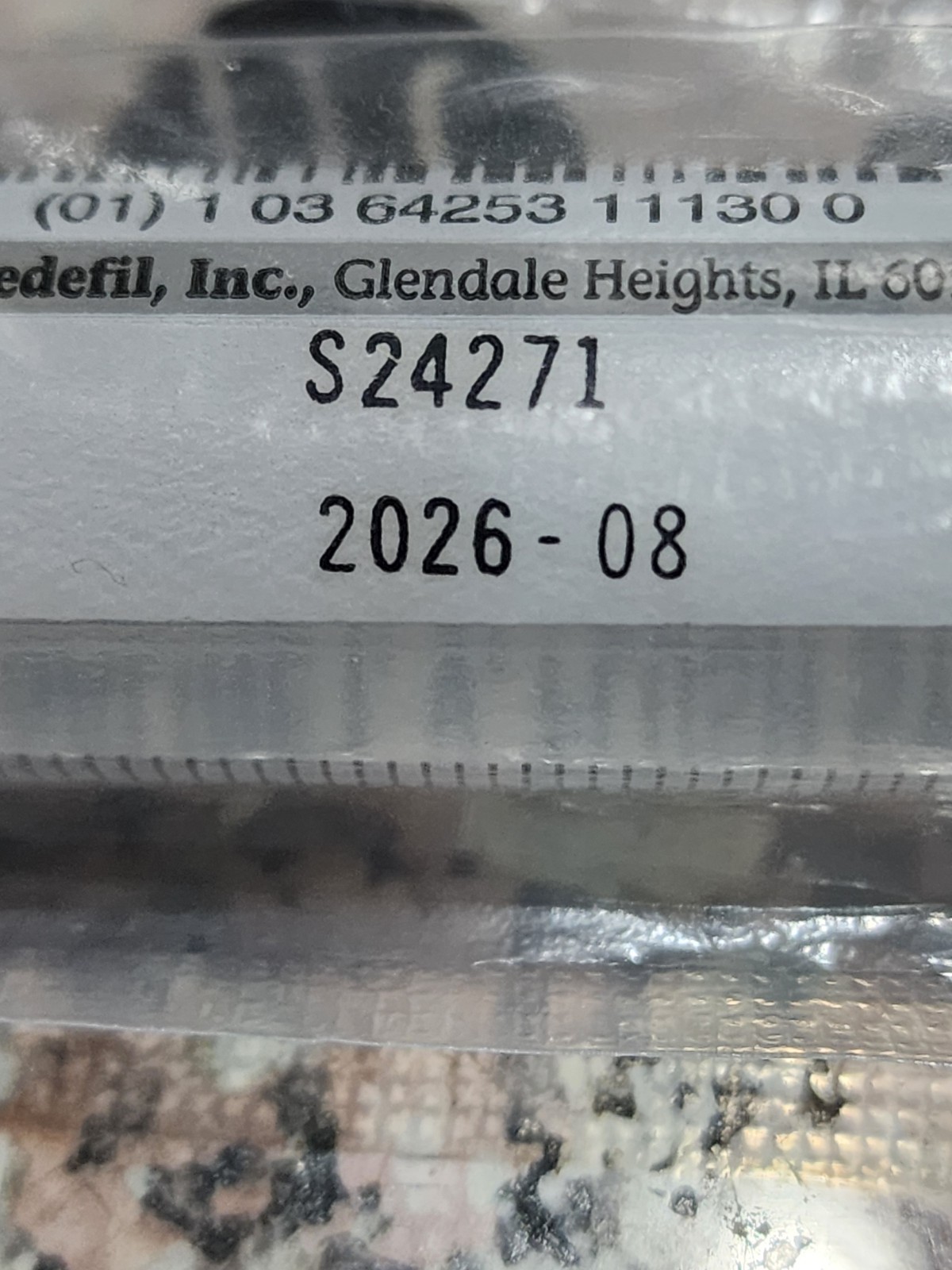 Medefil MIS-1130 Normal Saline IV Flush Syringes 10 mL Luer Lock 14 Lot 08/2026+