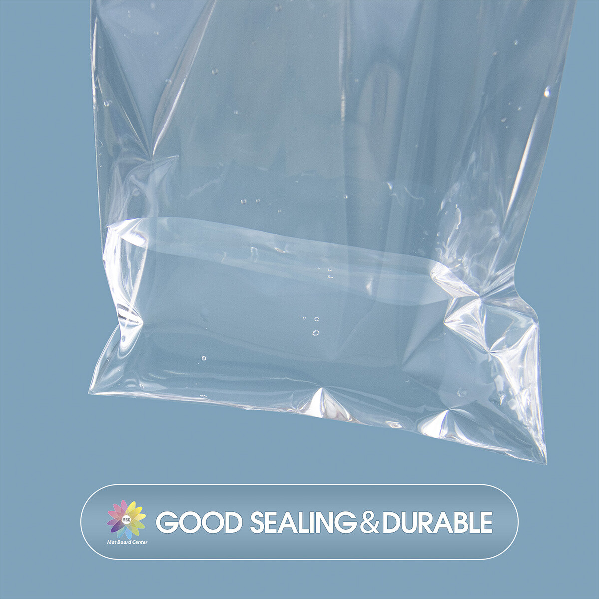 4Mil 6×9 inches Clear Resealable Self Adhesive Seal Cello Lip Tape Plastic Bags
