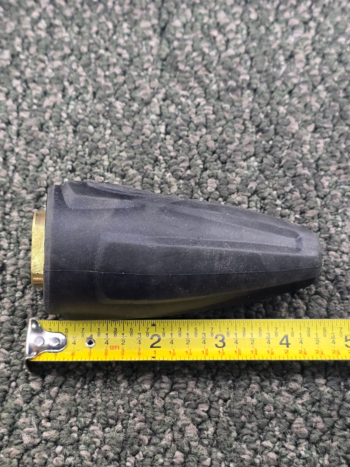 25° Spray Angle Turbo Rotary Nozzle 4350 PSI, 85°C/185°F – 0.43″ Female Port