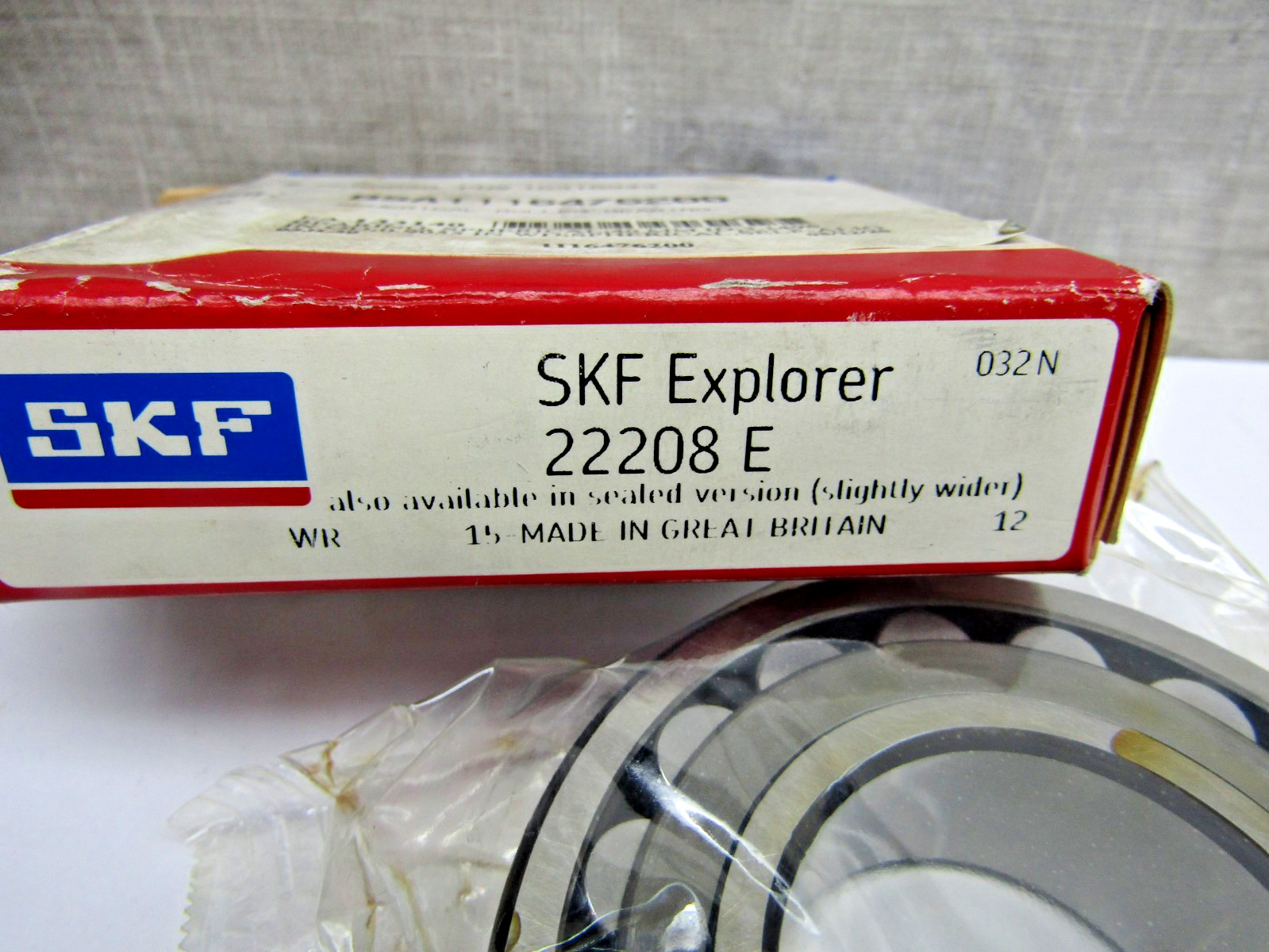 SKF 22208E 40mm X 80mm X 23mm Spherical Roller Bearing
