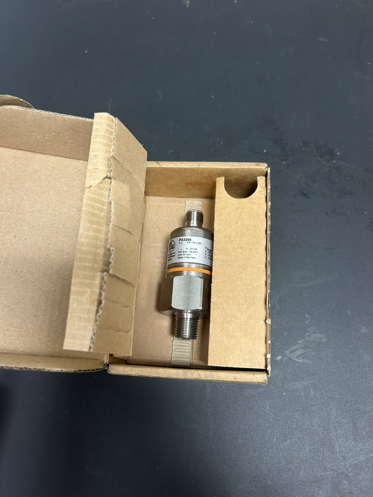 Ifm Px3244 Transmitter, 0-150Psi, 9.6-32Vdc efectorsod