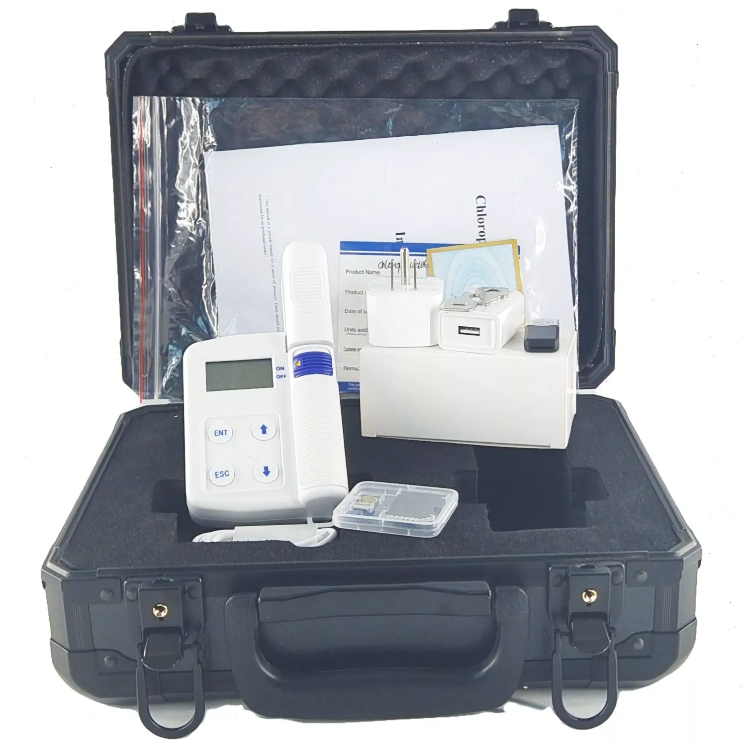 Plant Nutrient Analyzer with Nitrogen Content 0.0-99.99mg/g Leaf Area 2mm * 3mm