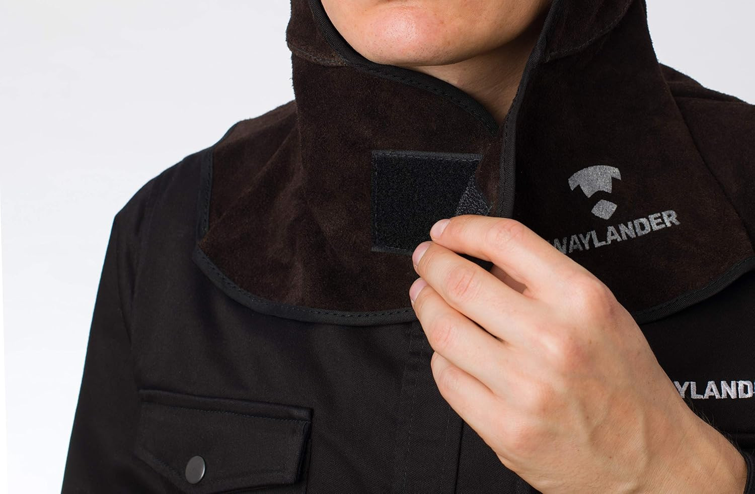 Leather Welding Hood – Flame Retardant Split Leather Cowhide Welding