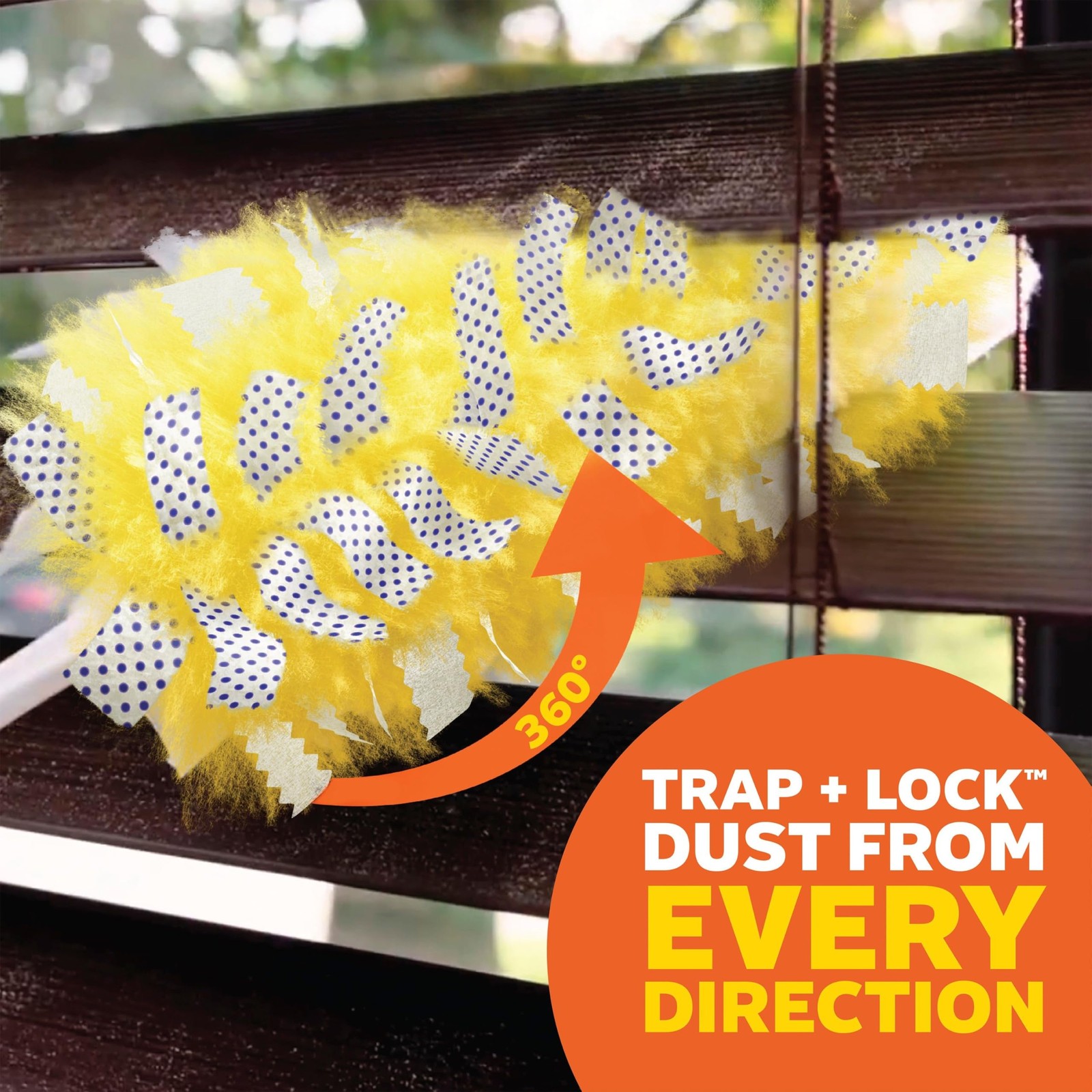 Swiffer Duster Kit with 3 ft Extendable Handle, Heavy 4 Piece Set, Yellow