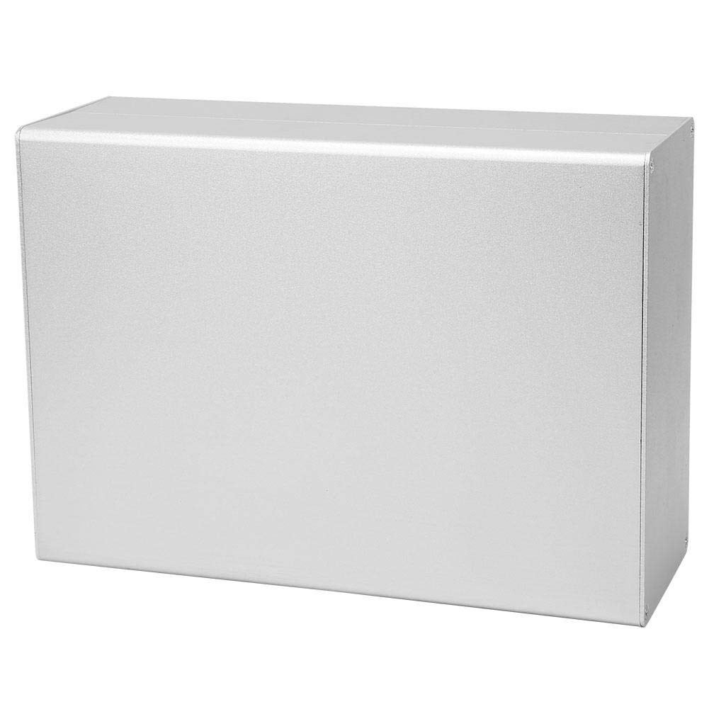 Aluminium Project Box, 80x160x220mm Matte Silver Electronic Enclosure Enclosure…