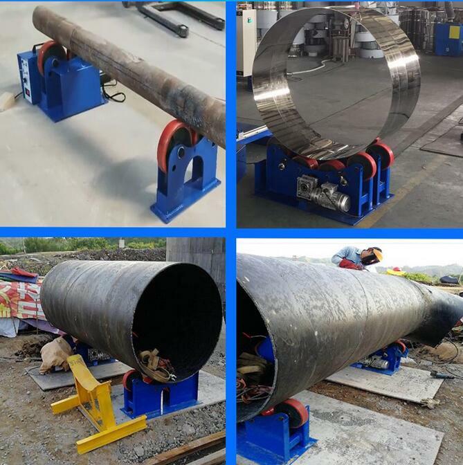 3T/6600LB Welding Turning Rolls Positioner Welding Rotator Tank Linkage Roller