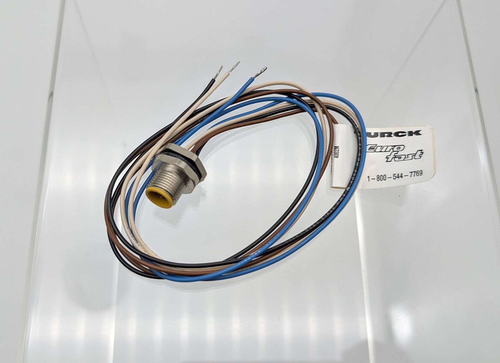 Turck FS 4.4-0.5 Actuator & Sensor Receptacle M12 4 Pin Male 0.5 Meter