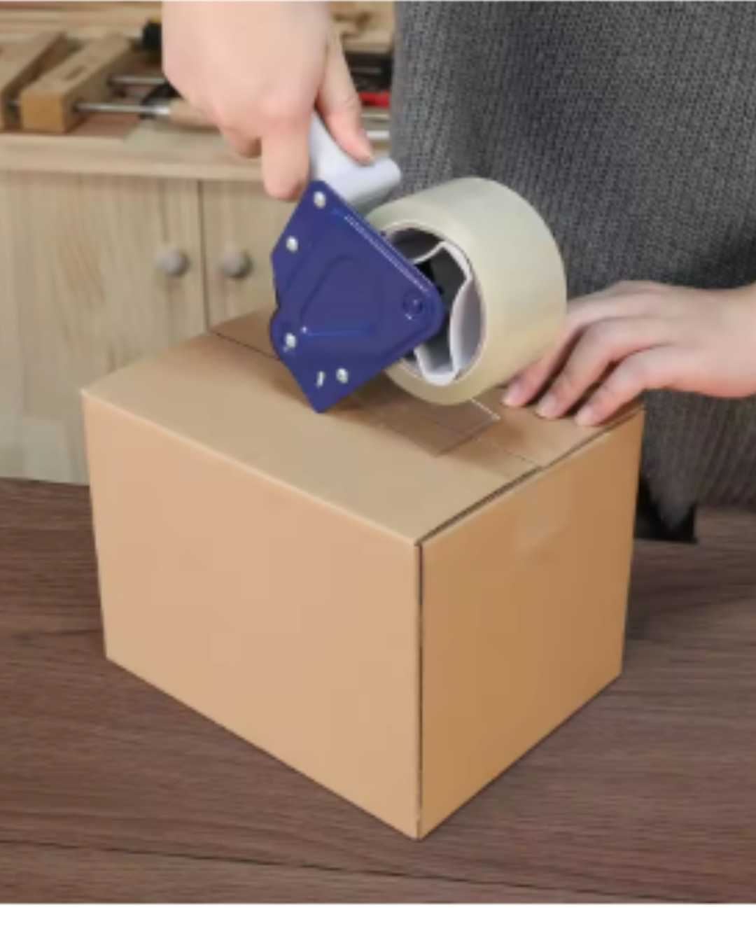 6pcs Packing Tape for Moving and Sealing Boxes, Clear, 1.9 in x 60.3 Yards,