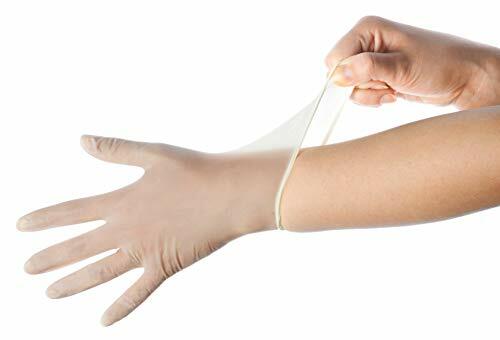 Disposable Plastic Vinyl Clear Gloves Allergy Latex &Powder Free,S/M/L 100 Count
