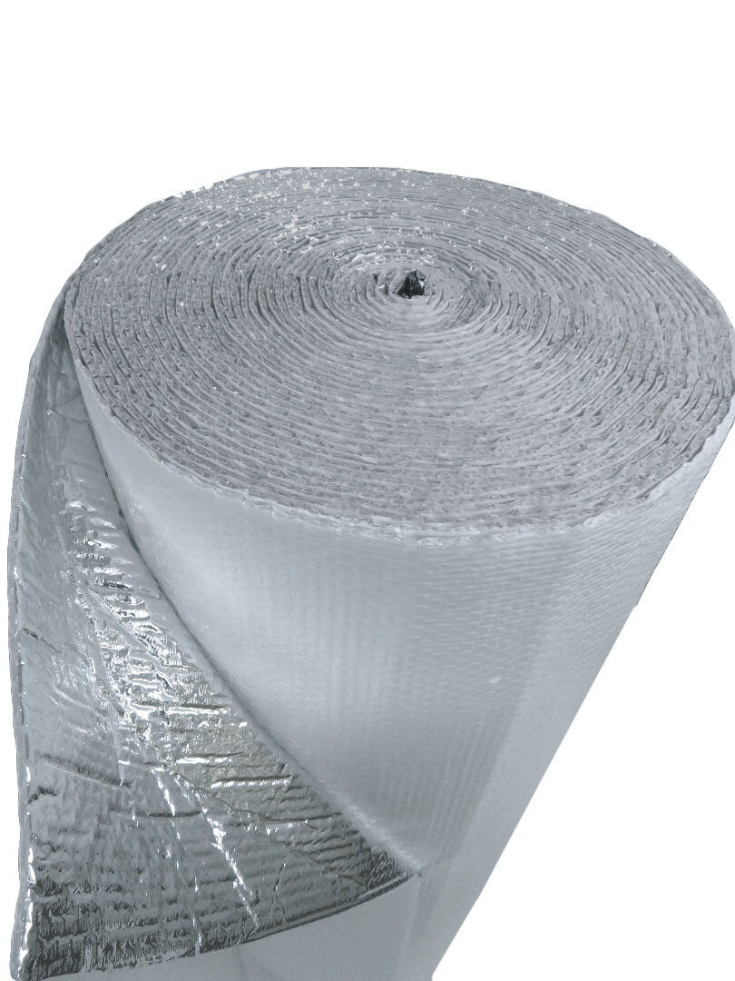US Energy Products 48″ x 75′ Double Bubble White Reflective Foil Insulation R8