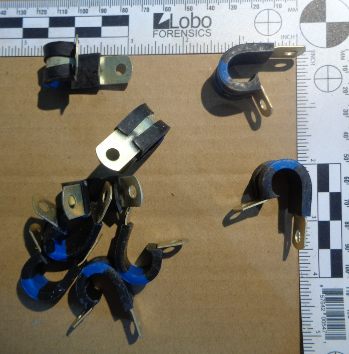 20 pcs. of UMPCO MS21919 WDG7 Aluminum Single Loop Cushioned Clamp 7/16″