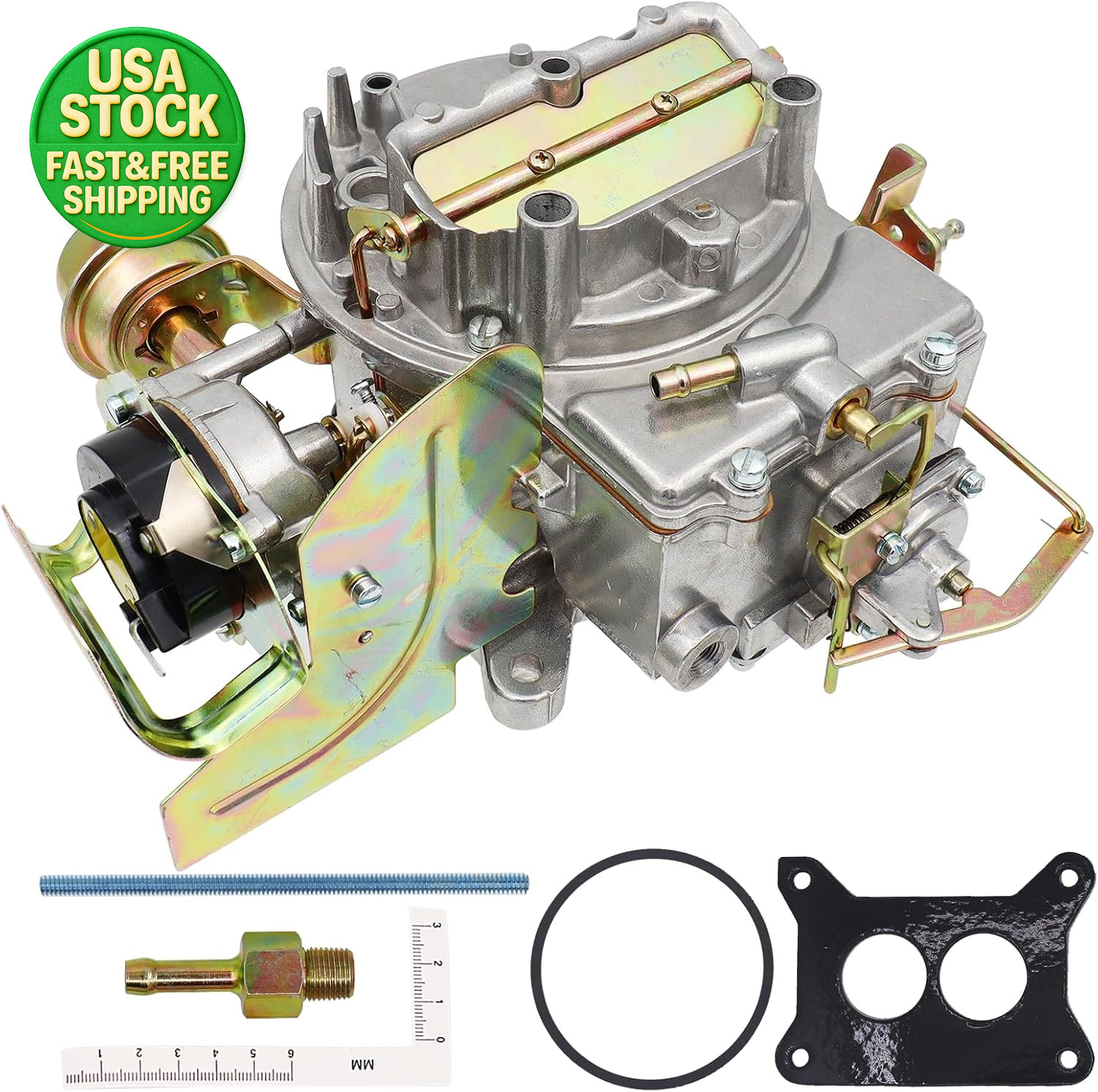 2 Barrel Carburetor Electric Choke for Ford 289 302 351 F100 F150 Jeep Mustang