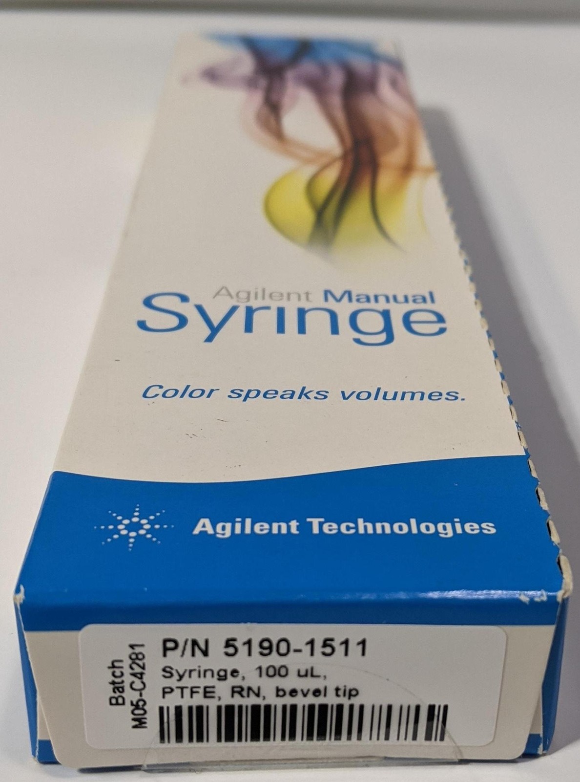 Lot Of 3 AGILENT Manual 100 µL PTFE RN Syringes P/N 5190-1511