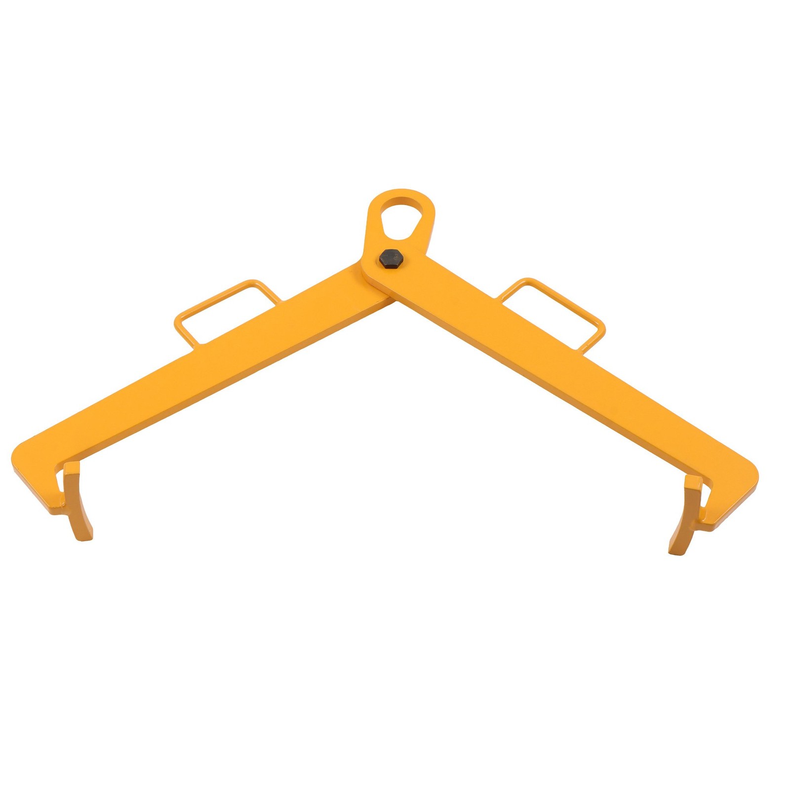 Vertical Drum Clamp 55 gallons 0.6t 550-600mm diameter Steel Yellow