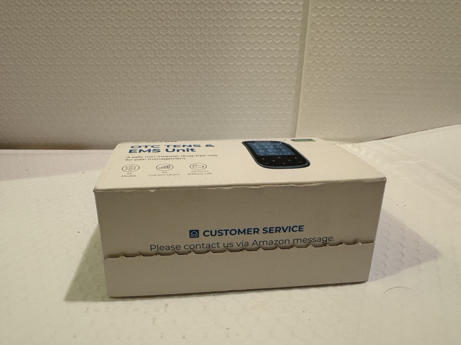 AUVON TENS & EMS Unit TA2224 24 Modes, Rechargeable Dual Channel…