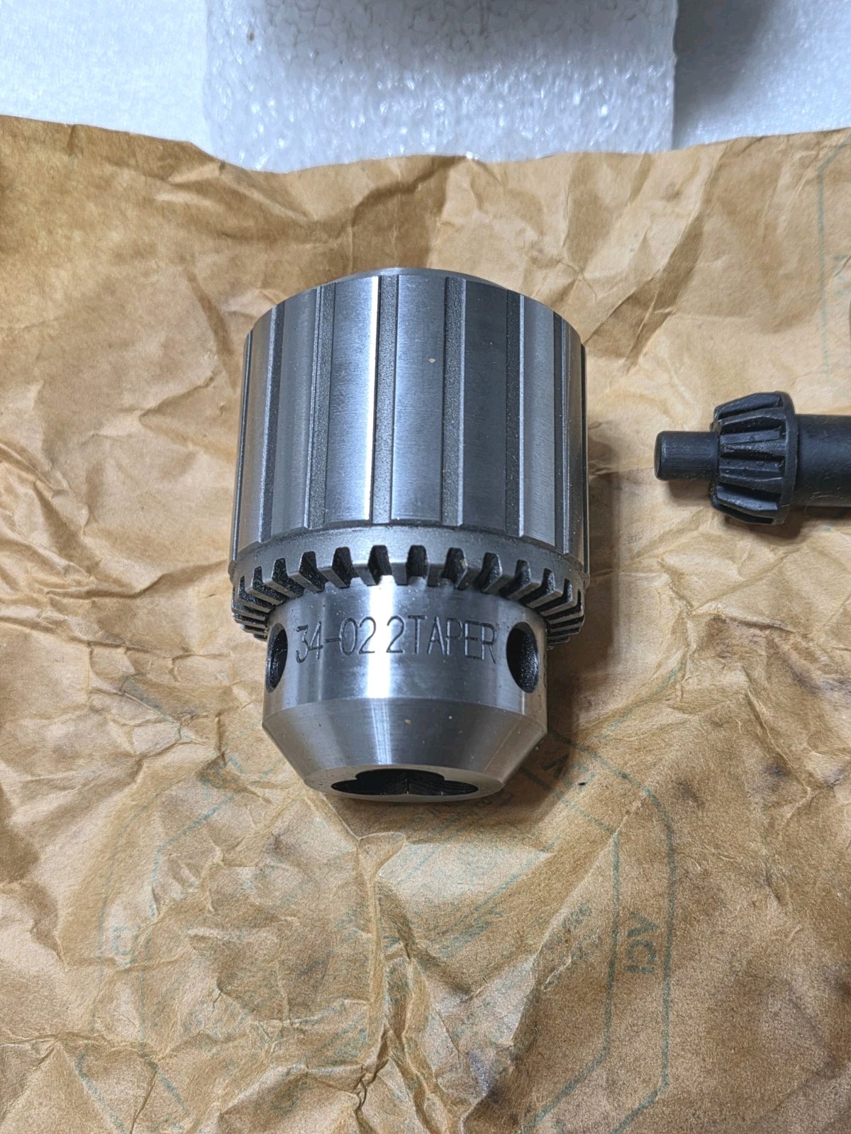 Jacobs Chuck 14442, 34-02, Capacity 0-1/2″ , Tapered Mount 2 J. T.