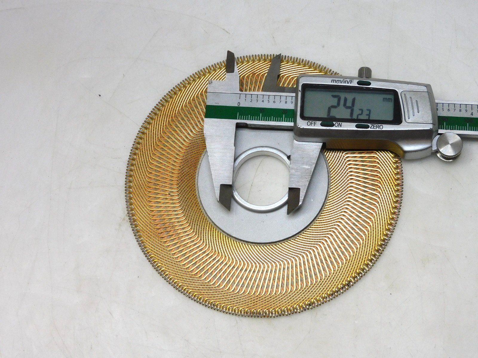 NO NAME ARMATURE DISK DISC 121MM OD 24MM ID 102/12/88