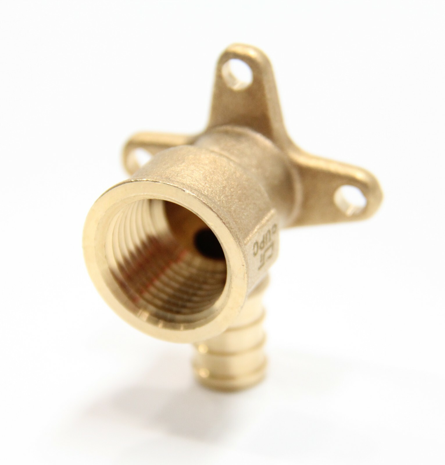 100-Pack EFIELD 1/2″ PEX x1/2″ Female NPT Drop Ear Elbow Crimp Brass Fitting