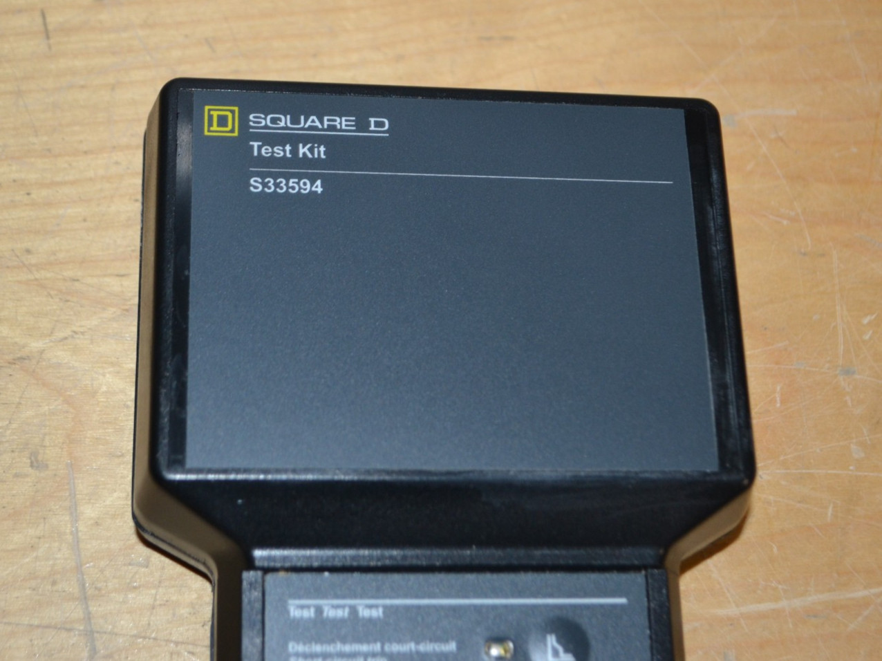 Square D Schneider Electric ~ S33594 Hand Held Breaker Tester (HHTK) ~ UNIT ONLY