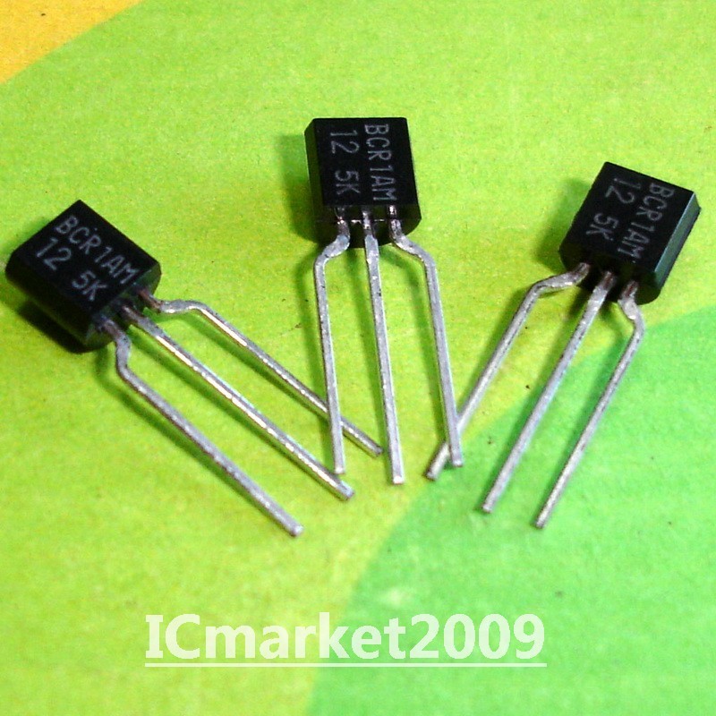 10 PCS BCR1AM-12A TO-92 BCR1AM Low Power Use Glass Passivation Type Transistor