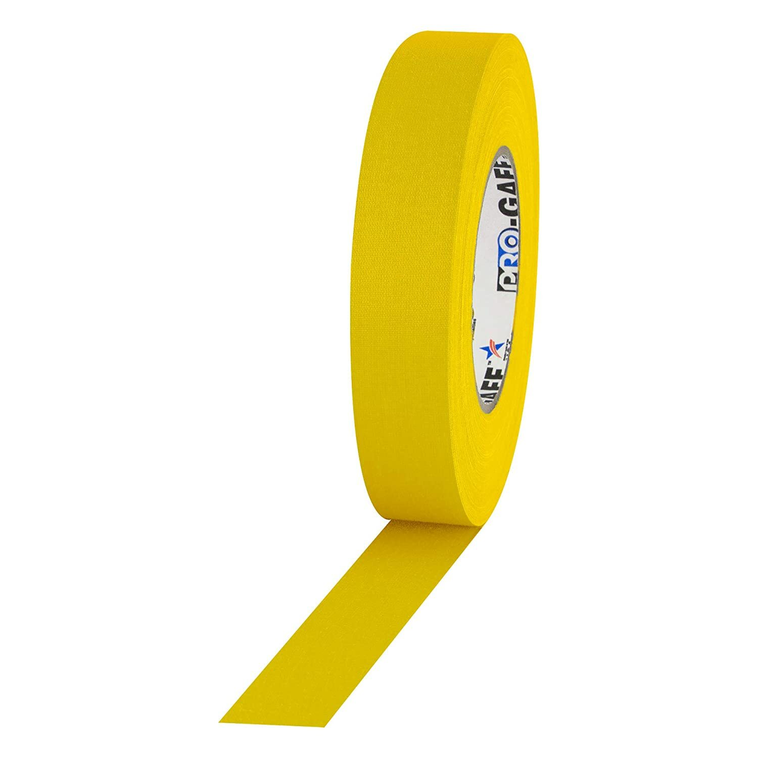 Pro Tapes Pro Gaffer Tape Yellow 1″ x 55 yds.