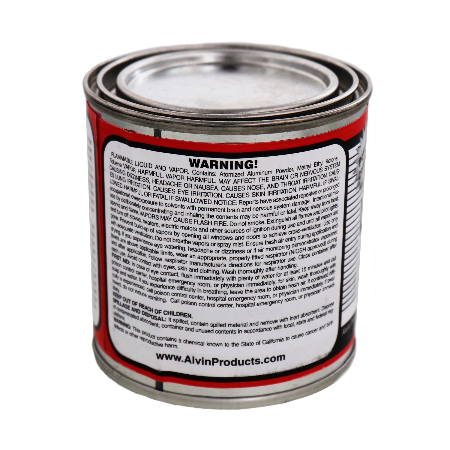 Alvin 12 oz Lab Metal Durable Economical Dent Filler & Patching Compound Epoxy