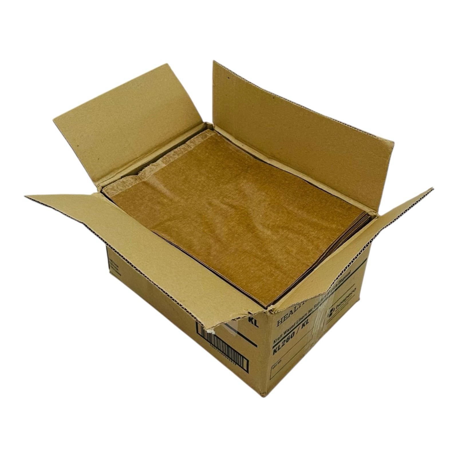 500 Count Health Gards Kraft Waxed Liners for Sanitary Napkin Disposal