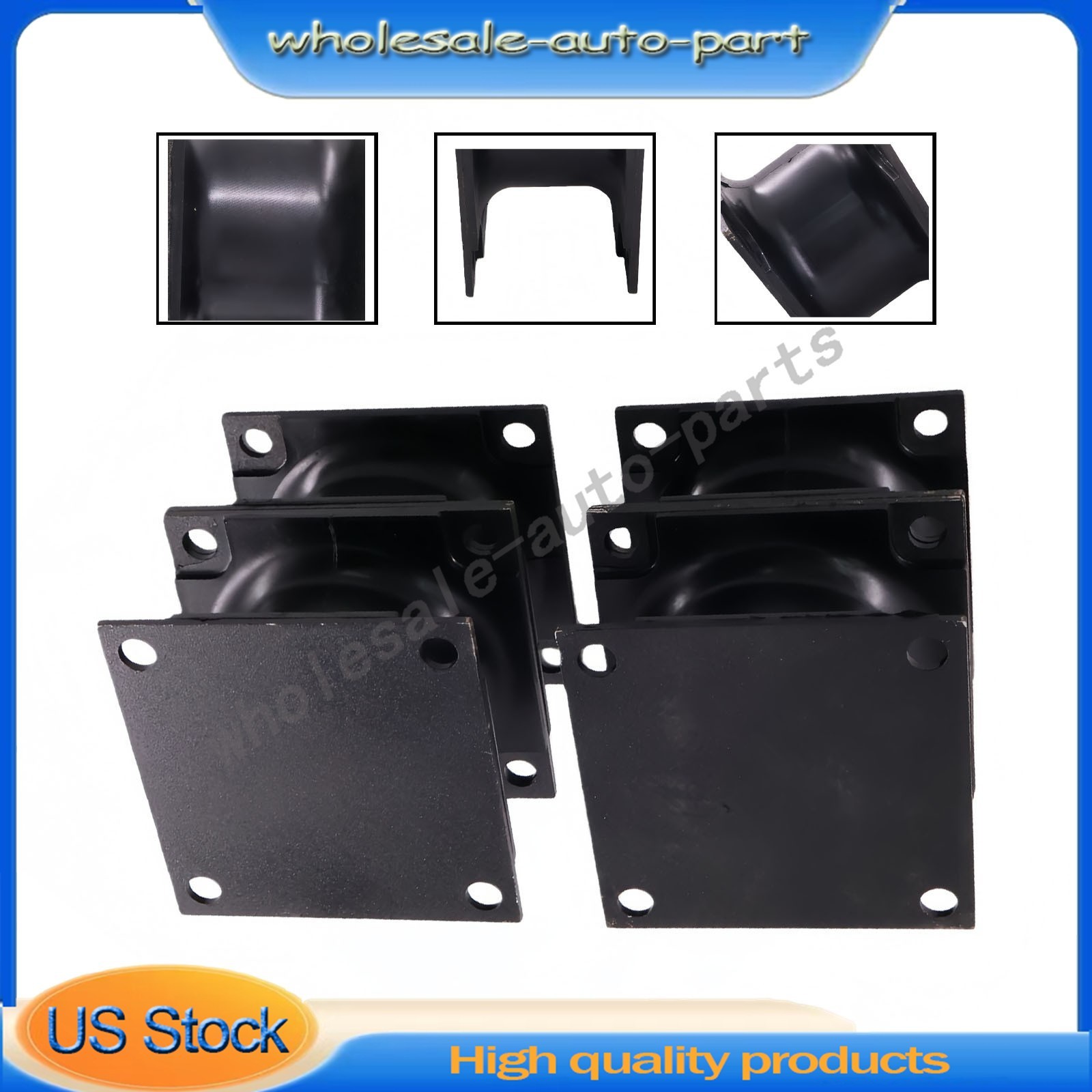 4X For Stanley Hydraulic HS6000 HS6019 HS6100 HS8000 HS11000 Rubber Shock Mount