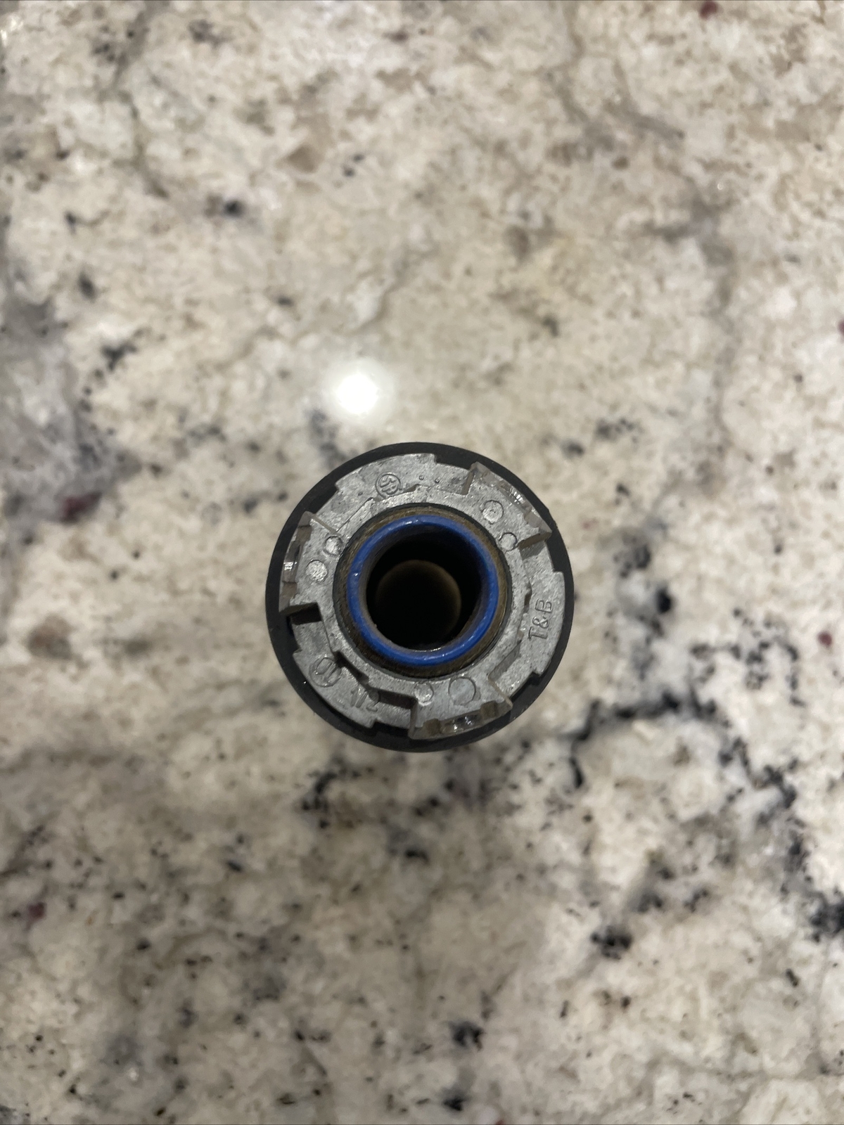 OCAL HUB 1/2-G PVC COATED ZINC HUB CONNECTOR 1/2″ DARK-GRAY