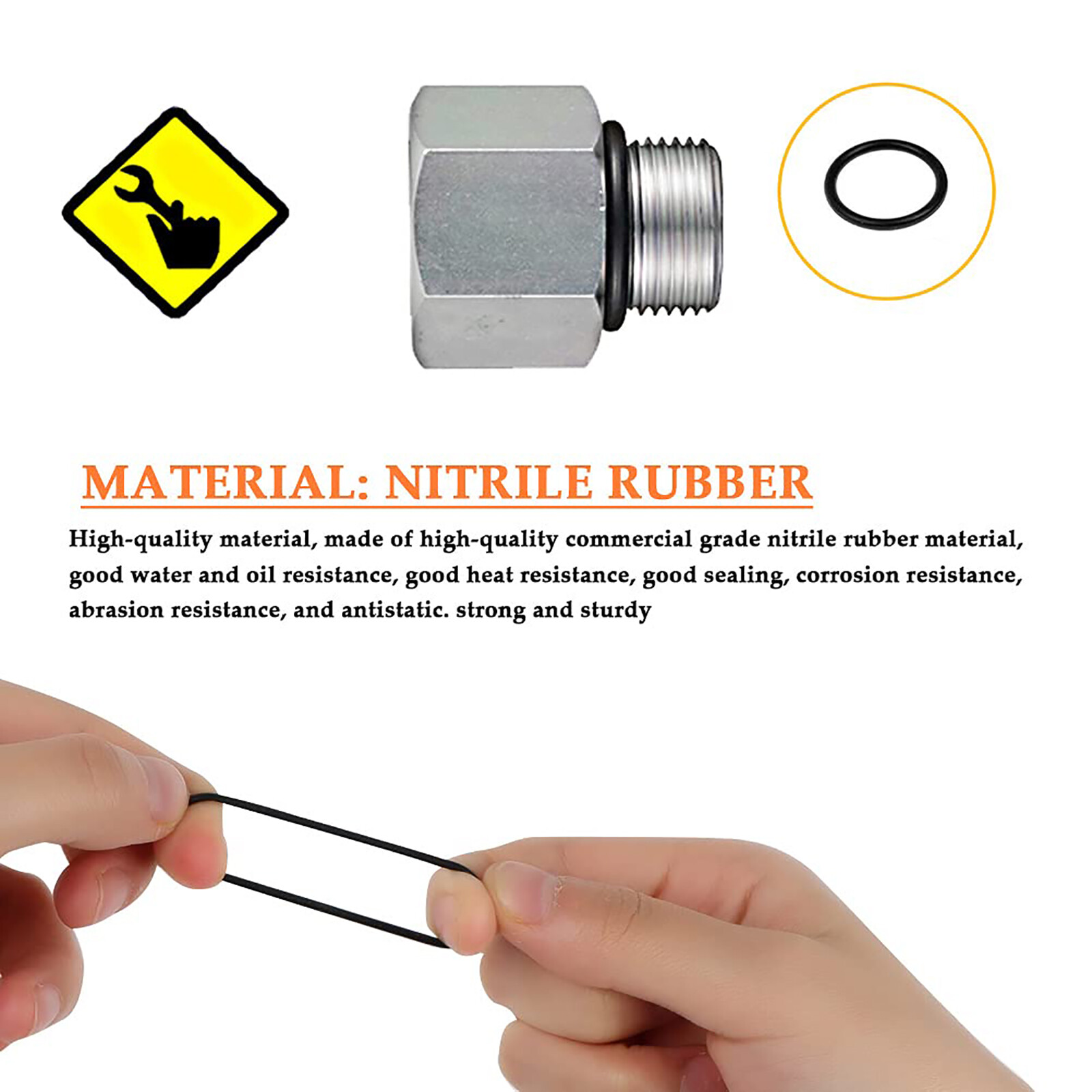Imperial Nitrile Rubber NBR O Ring Seals 1.78mm Cross Section BS004-BS517-UK SUP