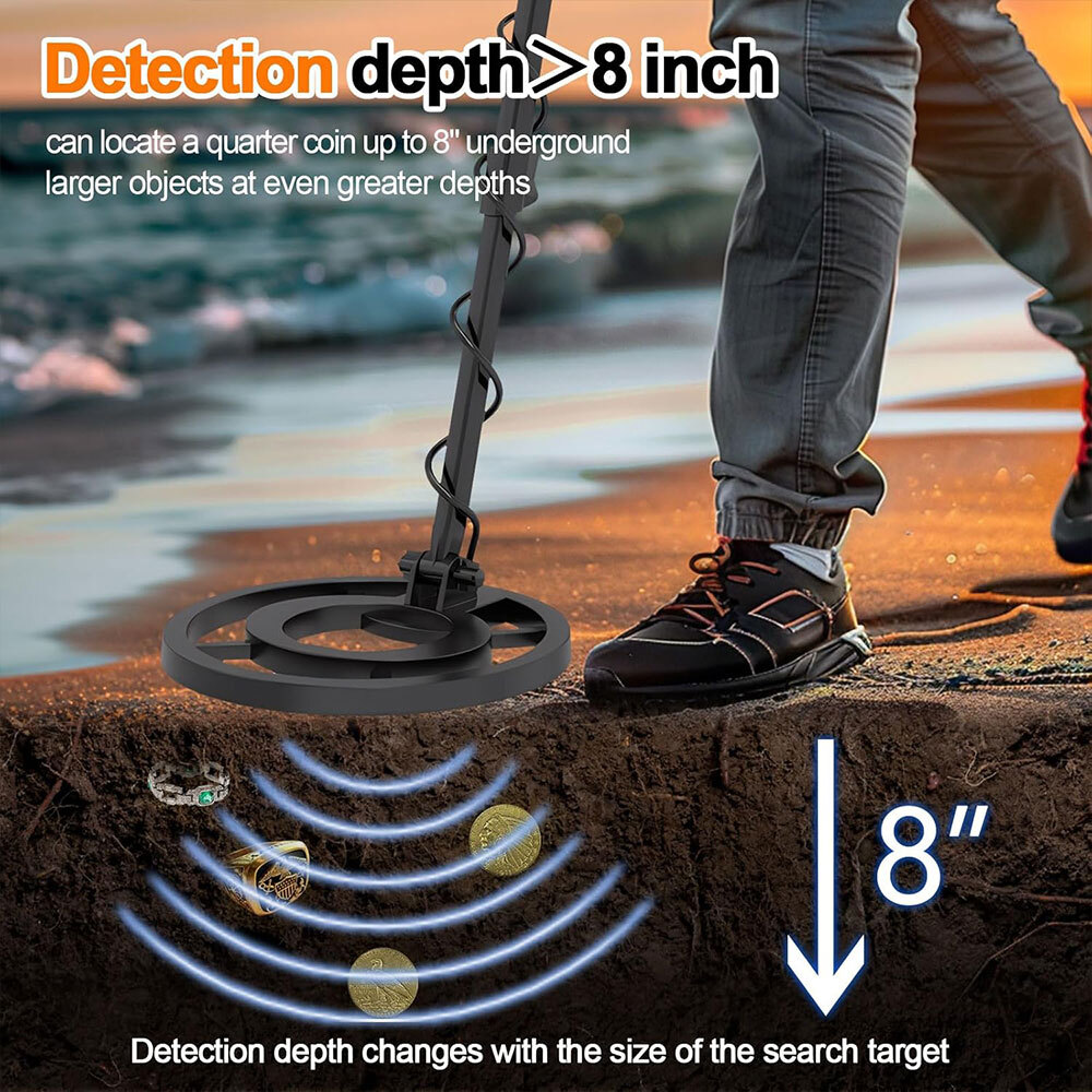 Detector de Metales Profesional Prueba de Agua Equipo de detección de Oro NUEVO