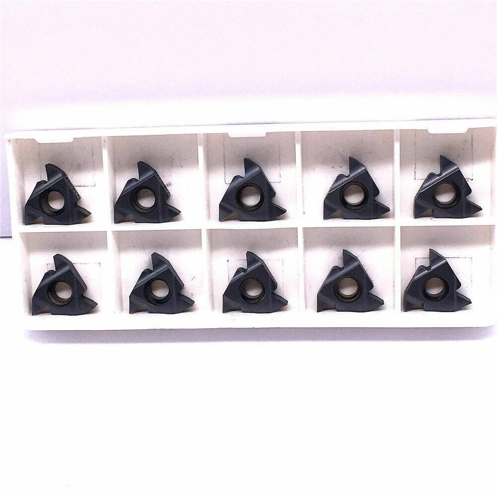 16IR AG60 LDA Carbide Inserts | 60° Universal CNC Internal Thread for Steel/Stai